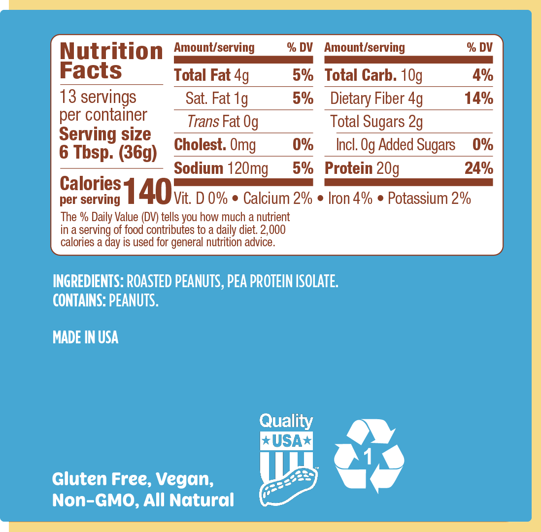 Tru-Nut Peanut Protein Powder
