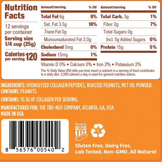 Tru-Nut Keto Collagen Protein Powder